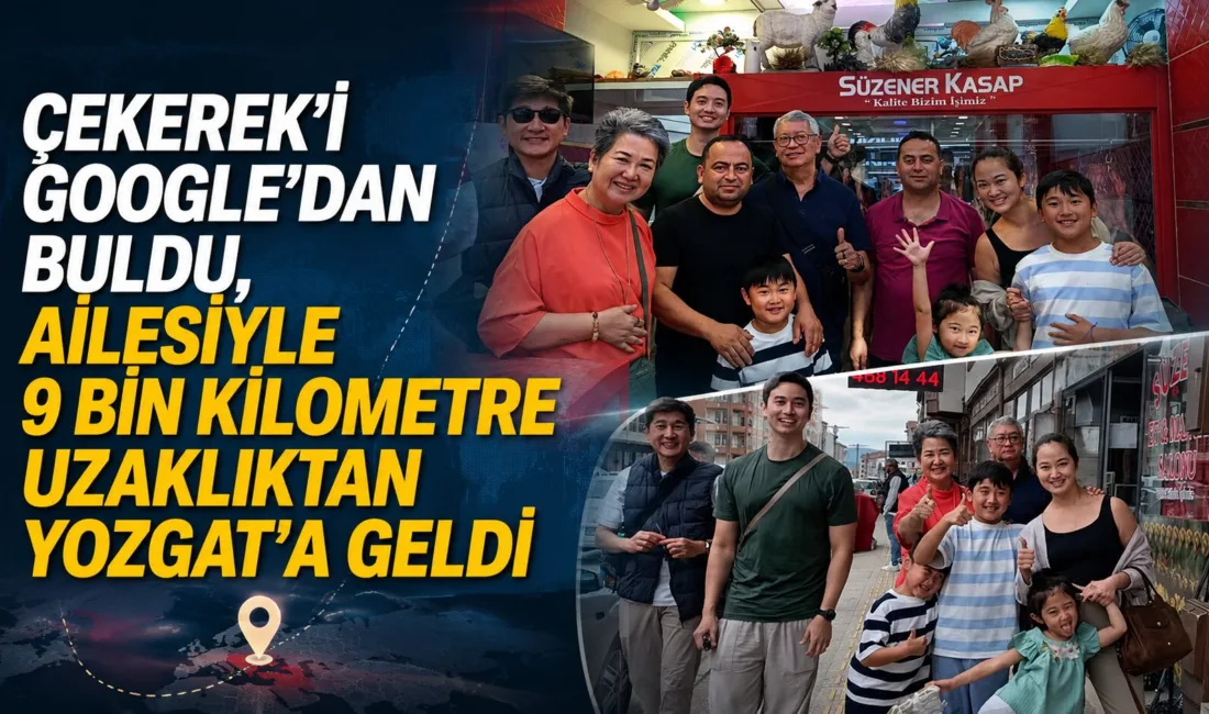 Filipinler’den Türkiye’ye gelen Jamos Baron, rotasını Google’da keşfettiği Çekerek’e çevirdi.