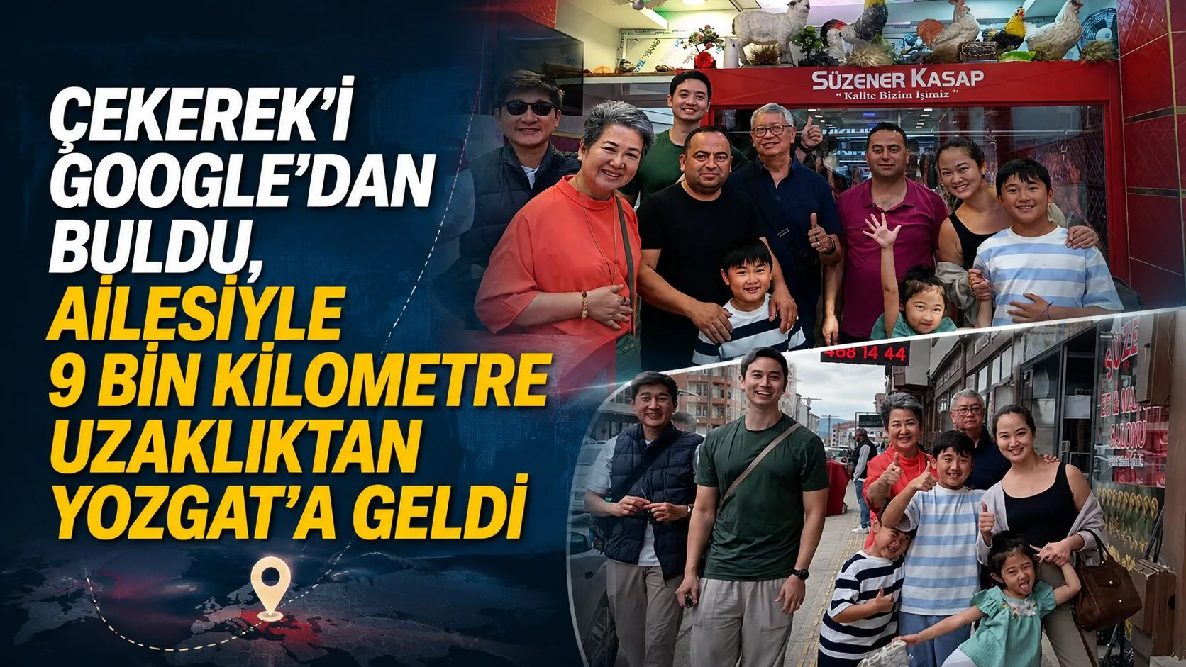 Filipinler’den Türkiye’ye gelen Jamos Baron, rotasını Google’da keşfettiği Çekerek’e çevirdi.