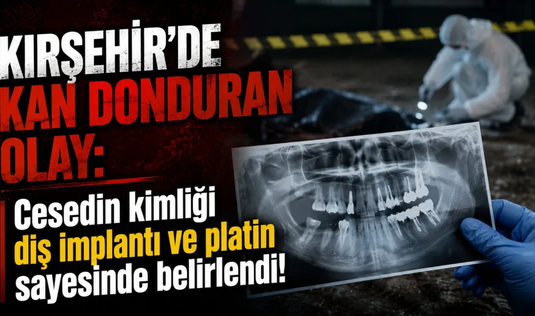 Kırşehir'in Mucur ilçesi ile Hacıbektaş ilçesi arasında yol kenarında bulunan