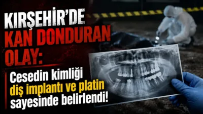 Kırşehir'in Mucur ilçesi ile Hacıbektaş ilçesi arasında yol kenarında bulunan