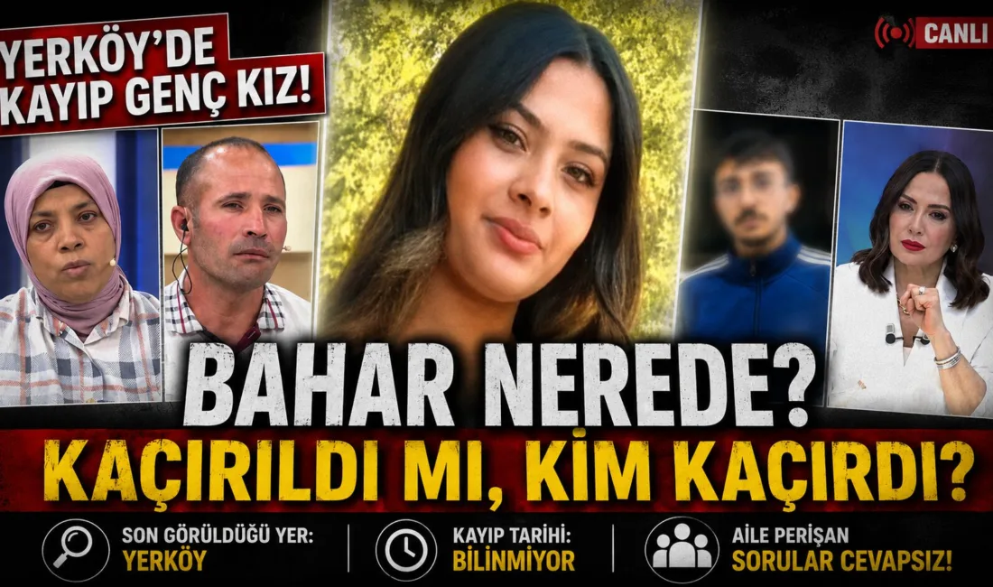 Yozgat'ın Yerköy ilçesinde yaşayan 17 yaşındaki Bahar'ın kaçırıldığı iddiası ailesini