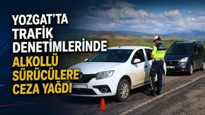 Yozgat İl Jandarma Komutanlığı, Sorgun ve Boğazlıyan ilçelerinde yaptığı trafik