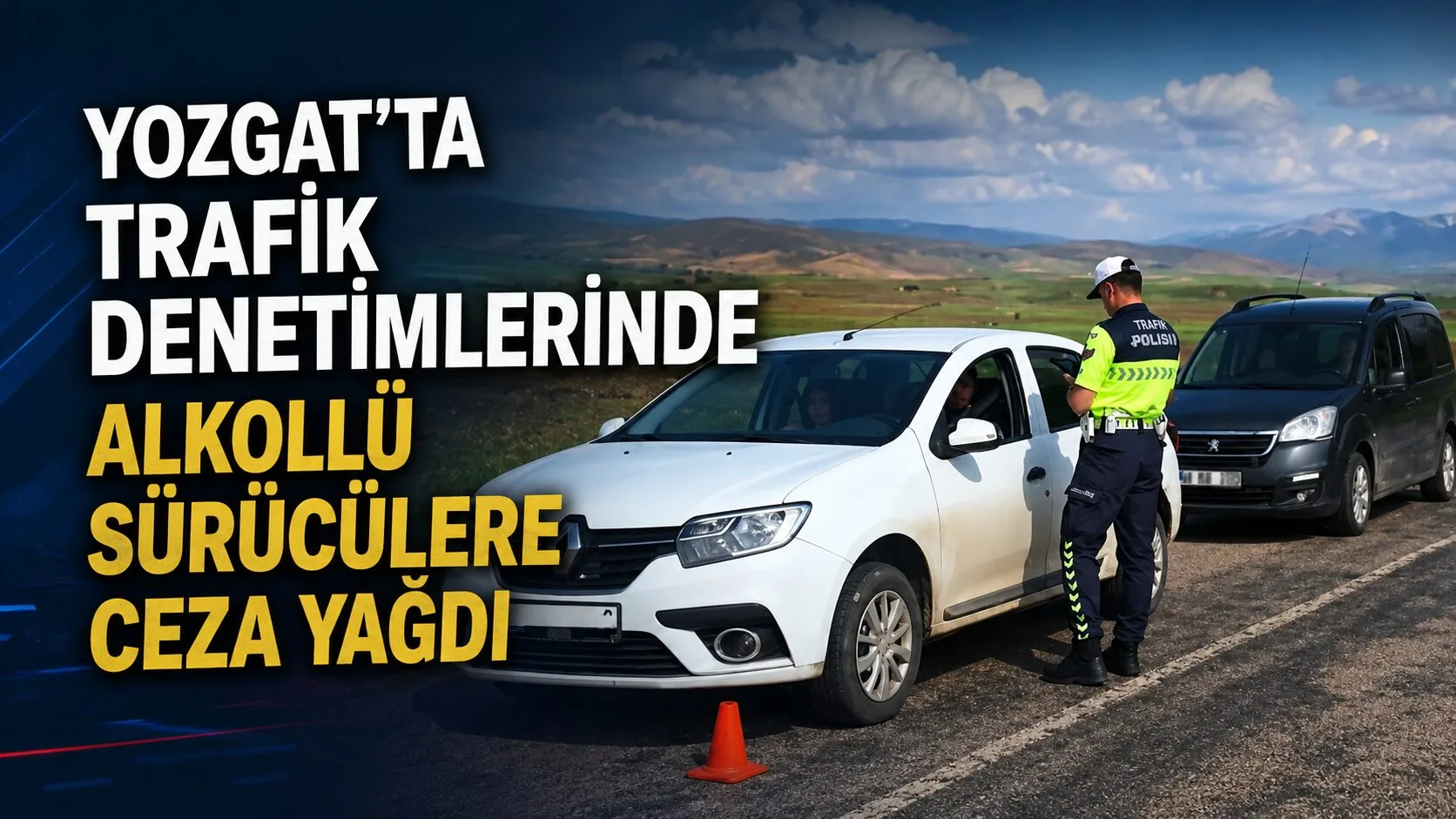 Yozgat İl Jandarma Komutanlığı, Sorgun ve Boğazlıyan ilçelerinde yaptığı trafik
