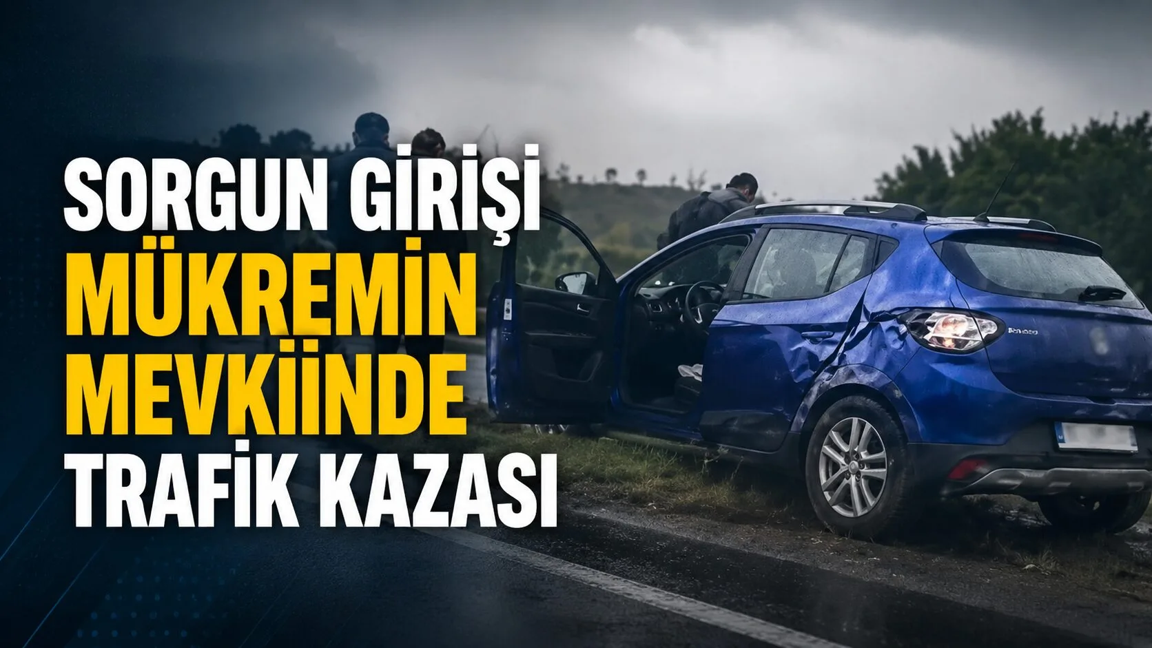 Yozgat’ın Sorgun ilçesi girişindeki Mükremin mevkiinde meydana gelen tek taraflı