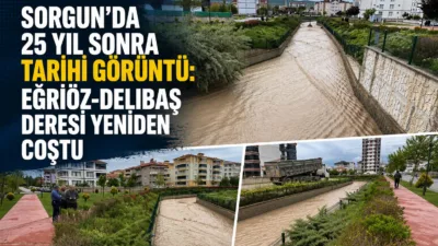 Yozgat’ın Sorgun ilçesinde yıllardır kuraklık nedeniyle kuruyan Eğriöz-Delibaş Deresi, etkili