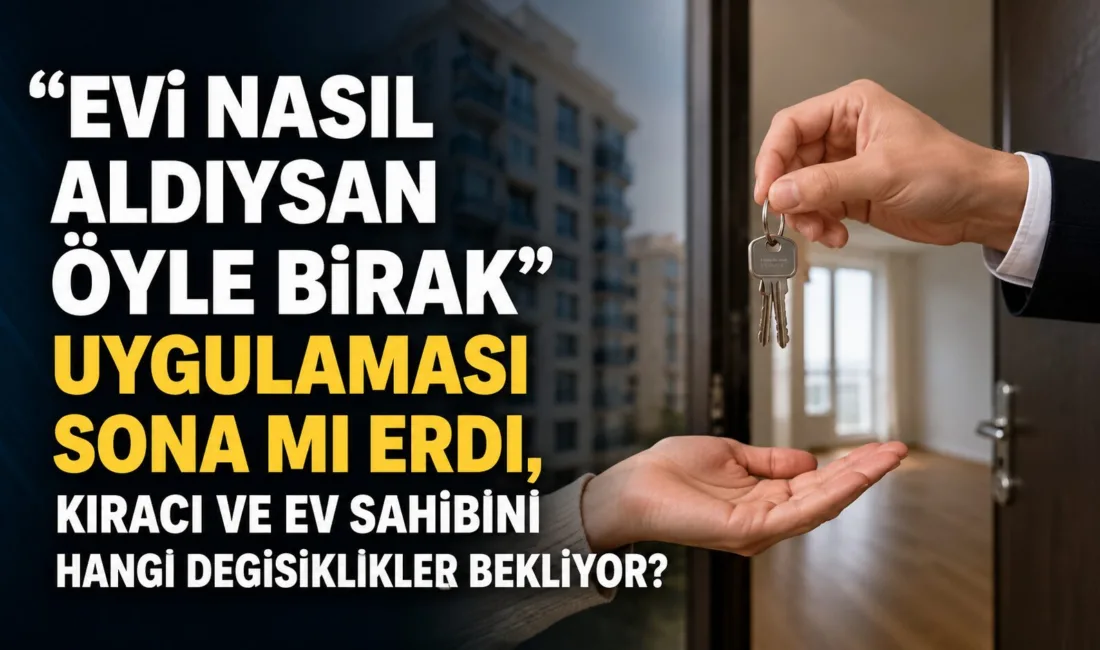 Kiracılar için tahliye sürecindeki boya-badana tartışmasına Yargıtay’dan emsal niteliğinde karar