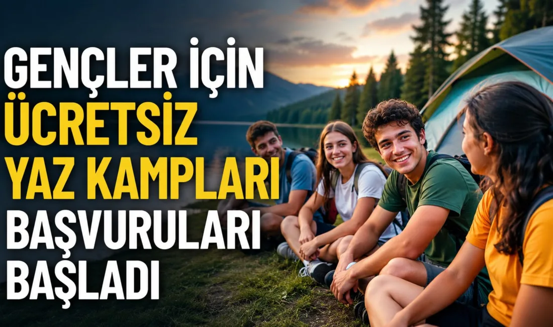 Gençlik ve Spor Bakanlığı, 2026 Yaz Gençlik Kampları başvurularının başladığını