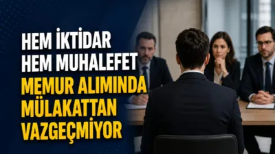 Kamuya memur alımlarında mülakat uygulaması tartışılmaya devam ederken, hem iktidar