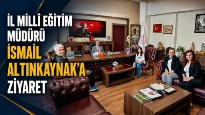 Yerköy’de görev yapan okul yöneticileri, İl Millî Eğitim Müdürü İsmail