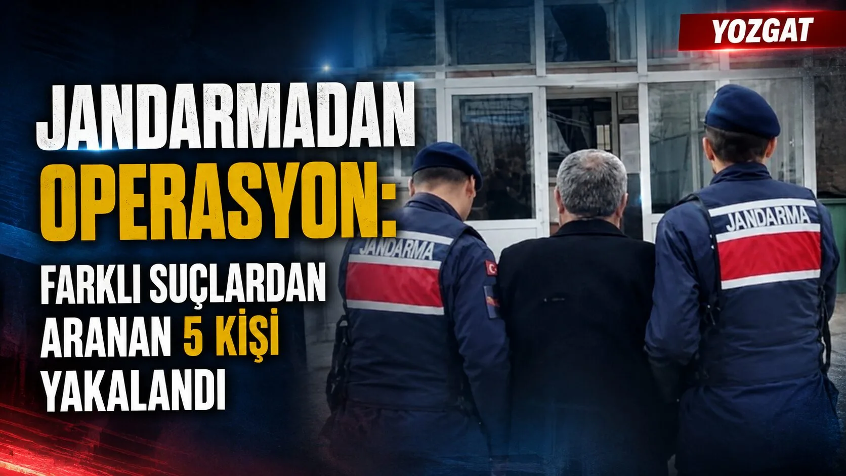 Yozgat İl Jandarma Komutanlığı’nın aranan şahıslara yönelik gerçekleştirdiği operasyonlarda çeşitli