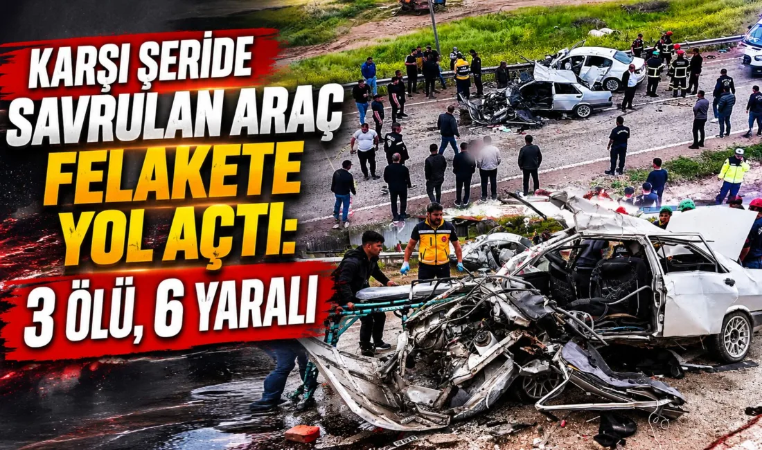 Meydana gelen feci trafik kazası bir aileyi yasa boğdu. Kontrolden