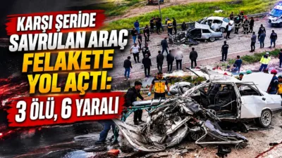 Meydana gelen feci trafik kazası bir aileyi yasa boğdu. Kontrolden