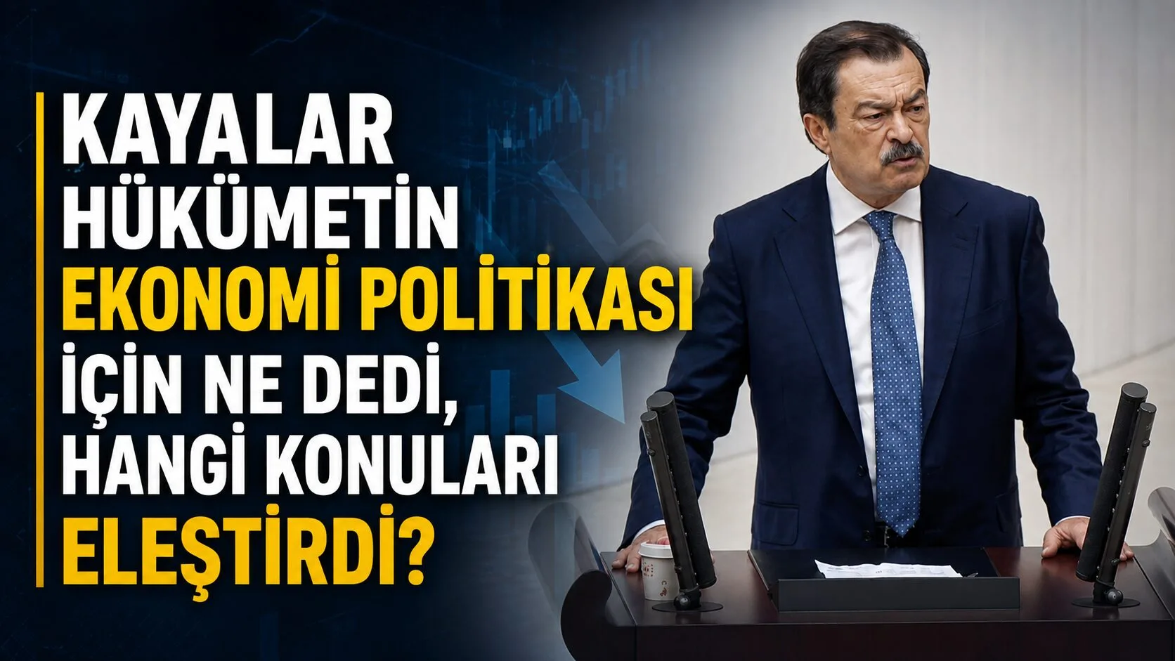İYİ Parti Yozgat Milletvekili Lutfullah Kayalar, TBMM'de yaptığı konuşmada Türkiye'nin