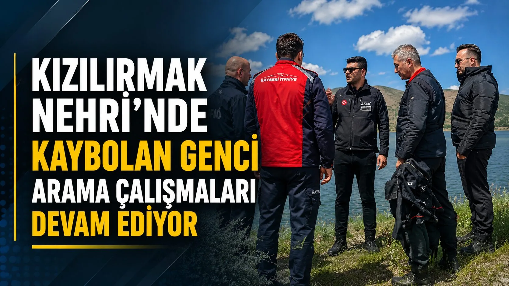 Kayseri'nin Felahiye ilçesinde bayramın ikinci günü Kızılırmak Nehri'ne düşen 29