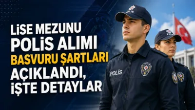 Lise mezunları arasından yapılacak polis alımı için başvuru şartları belli