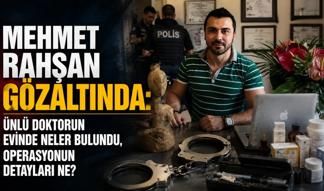 Bakırköy Cumhuriyet Başsavcılığı'nın yürüttüğü uyuşturucu operasyonunda gözaltına alınan estetik doktoru