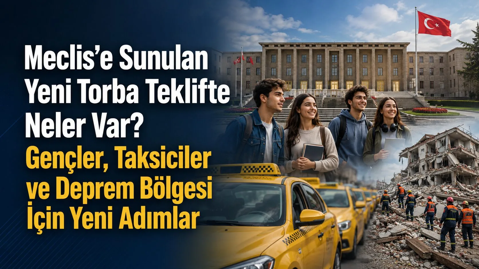 AK Parti, 22 maddelik torba kanun teklifini Türkiye Büyük Millet