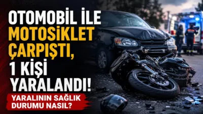 Kapaklı ilçesinde meydana gelen trafik kazasında motosiklet sürücüsü yaralandı. Olay,