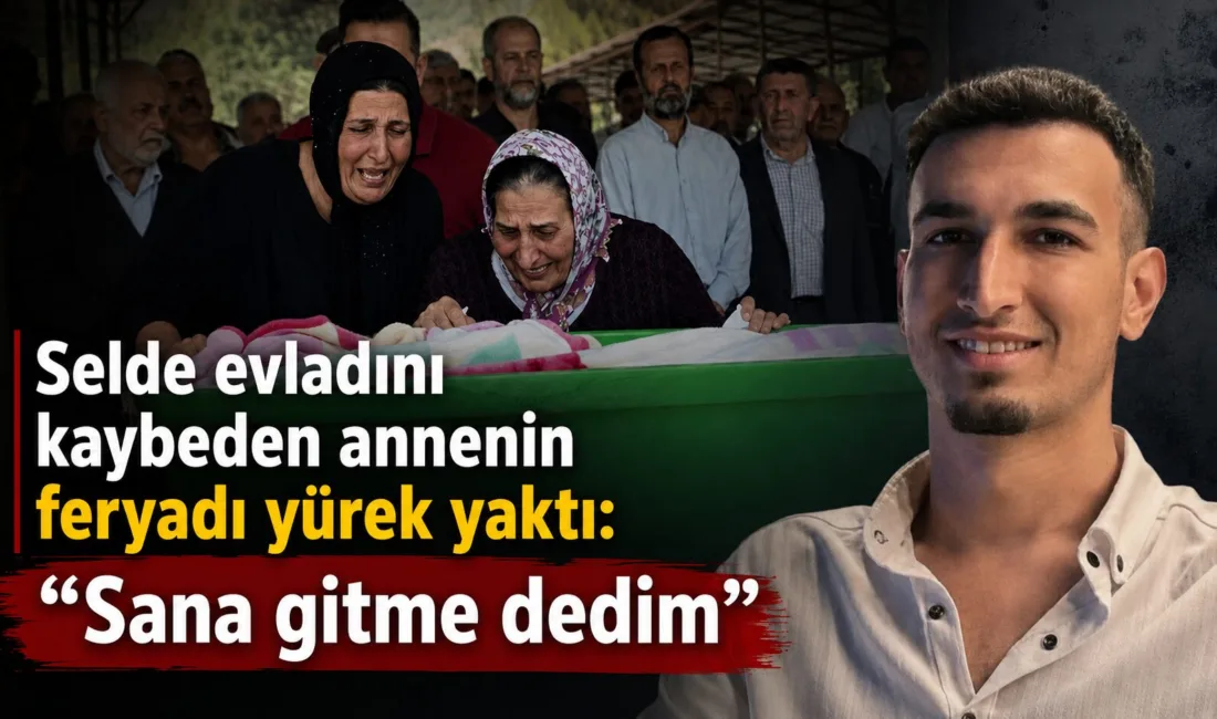 Sel sularına kapılarak hayatını kaybeden 19 yaşındaki Deniz Hoşgel, gözyaşları