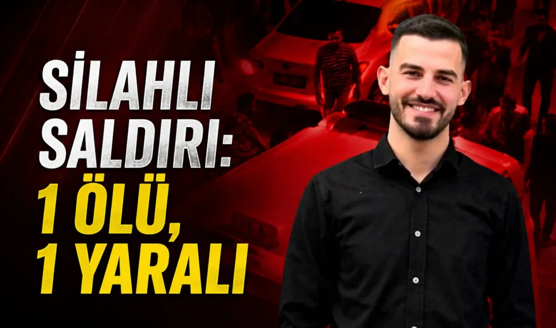Kimliği belirsiz kişilerce düzenlenen silahlı saldırıda 26 yaşındaki Cumali Kocabey