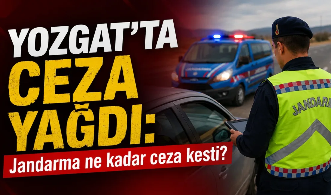 Yozgat İl Jandarma Komutanlığı ekipleri tarafından gerçekleştirilen trafik denetimlerinde alkollü