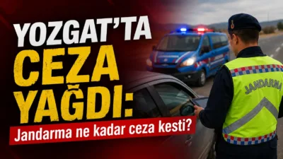 Yozgat İl Jandarma Komutanlığı ekipleri tarafından gerçekleştirilen trafik denetimlerinde alkollü