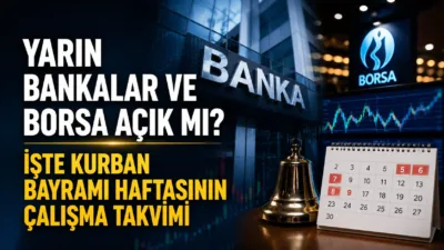 Kurban Bayramı öncesi milyonlarca vatandaşın merak ettiği “yarın bankalar açık
