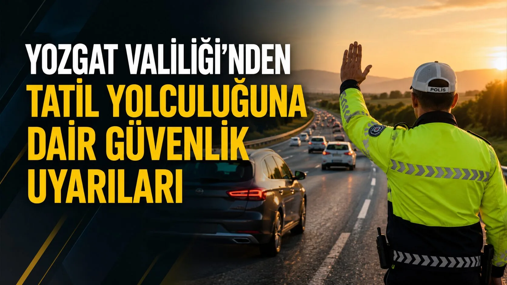 Yozgat Valiliği, yaklaşan tatil dönemi öncesinde uzun yola çıkacak sürücüleri
