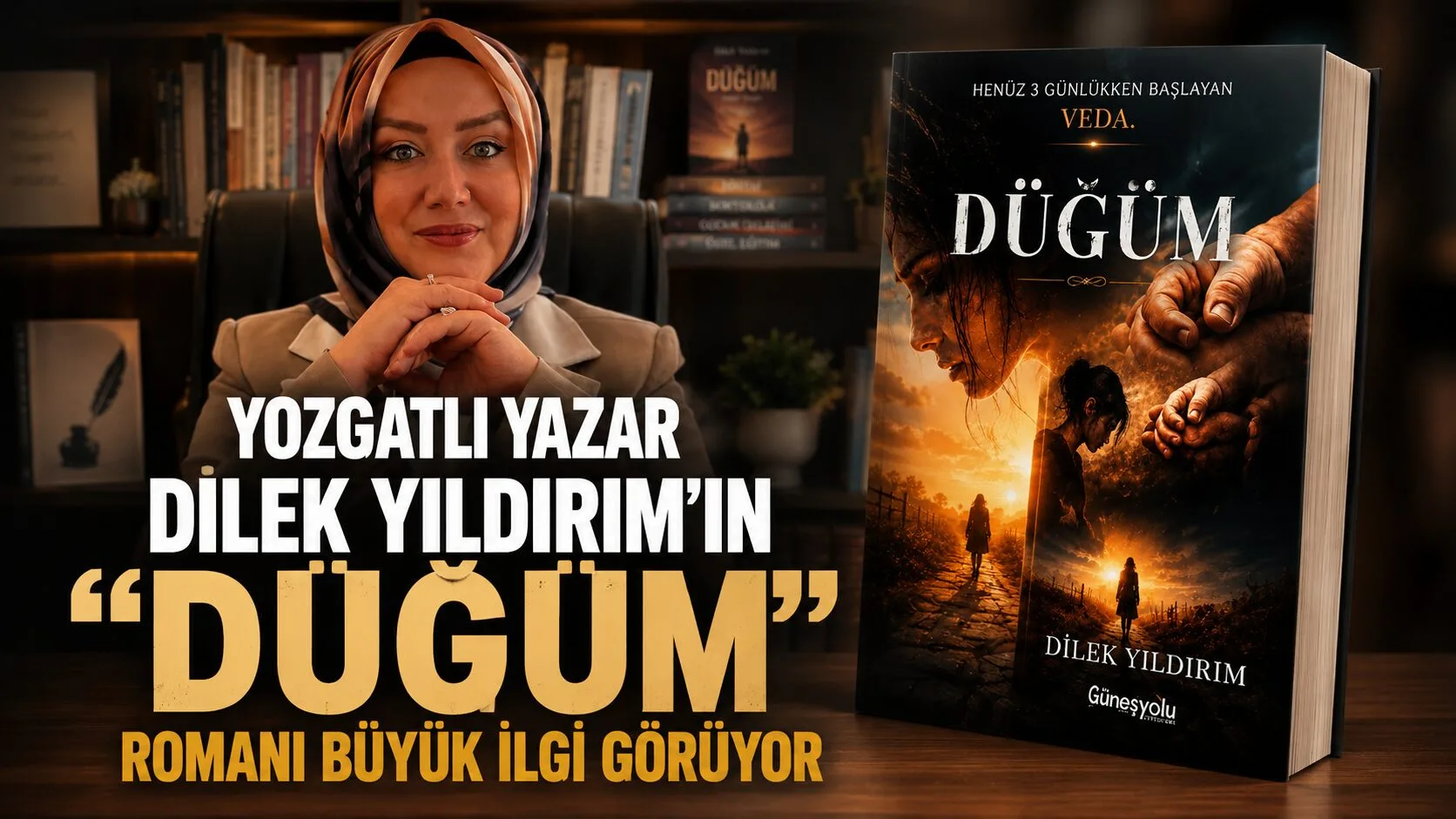 Yozgatlı yazar Dilek Yıldırım, kaleme aldığı eserlerde toplumun görünmeyen yaralarını,