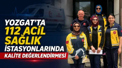 Yozgat İl Sağlık Müdürlüğü, 112 Acil Sağlık Hizmetleri istasyonlarında öz