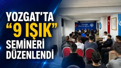 Yozgat'ta Ülkü Ocakları tarafından "Ülkücü Hareketin Tarihi ve Ülkücü Şehitler"