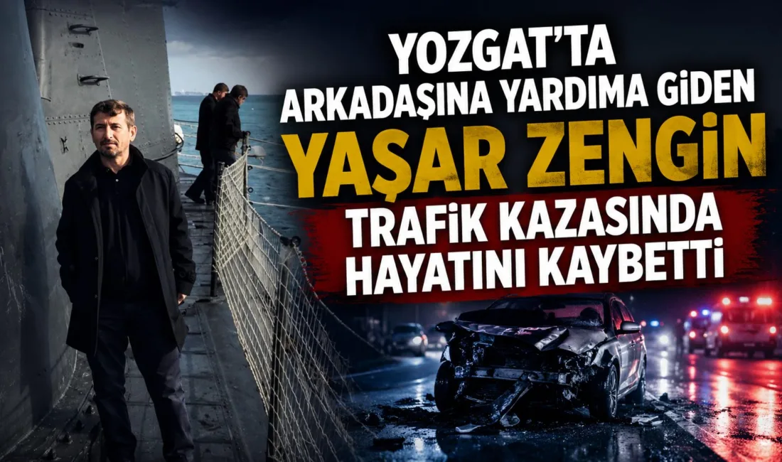 Yozgat'ın Yerköy ilçesinde, esnaf Yaşar Zengin, maddi hasarlı kaza için
