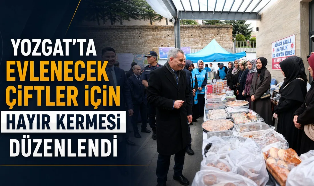Yozgat İl Müftülüğü tarafından Çapanoğlu Büyük Cami altında gerçekleştirilen hayır