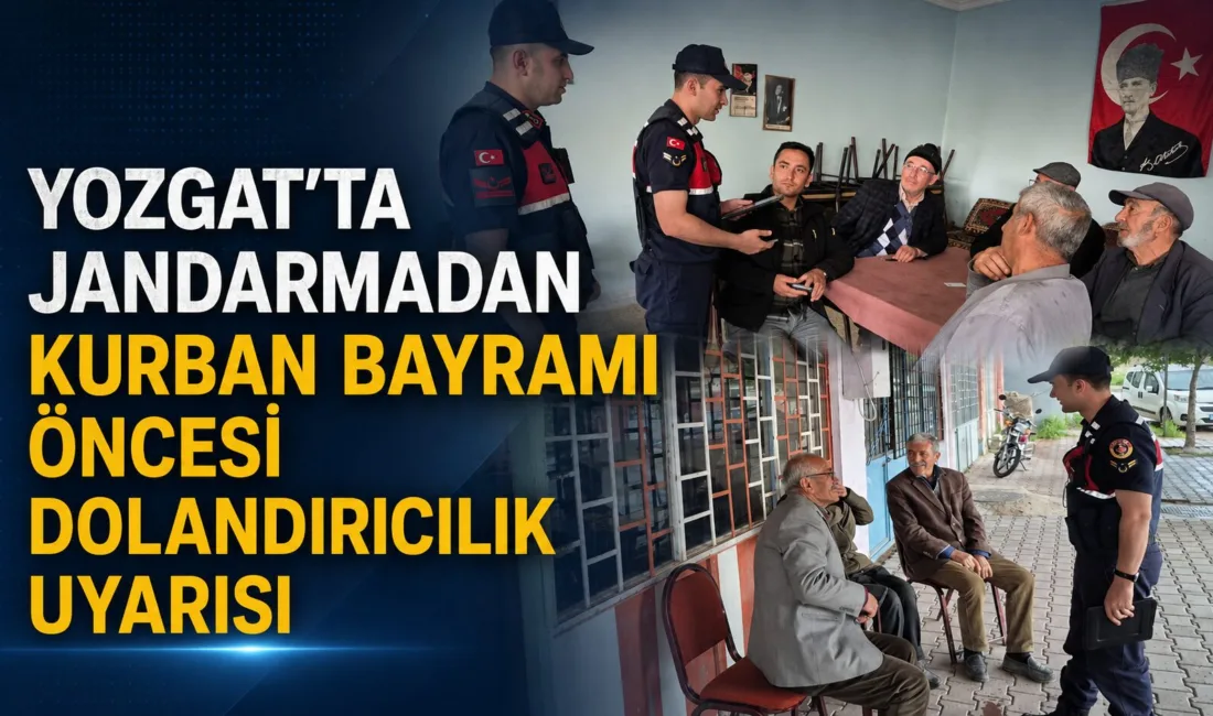 Yozgat İl Jandarma Komutanlığı ekipleri, Kurban Bayramı öncesinde hayvan alım