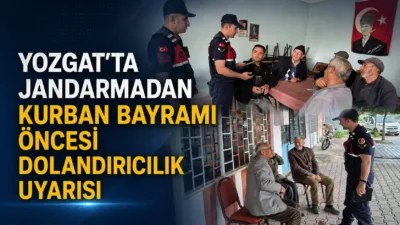 Yozgat İl Jandarma Komutanlığı ekipleri, Kurban Bayramı öncesinde hayvan alım