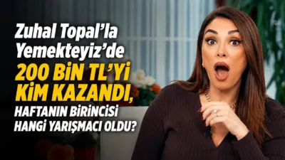 TV8'de yayınlanan Zuhal Topal’la Yemekteyiz yarışmasında 18-22 Mayıs haftasının finalinde