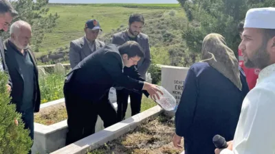 Yozgat'ın Yerköy ilçesinde, vatan için can veren şehitlerin anma etkinliği