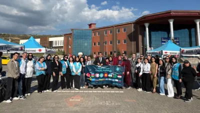 Yozgat Bozok Üniversitesi'nde Türk Dünyası Gençlik Topluluğu tarafından düzenlenen Türk