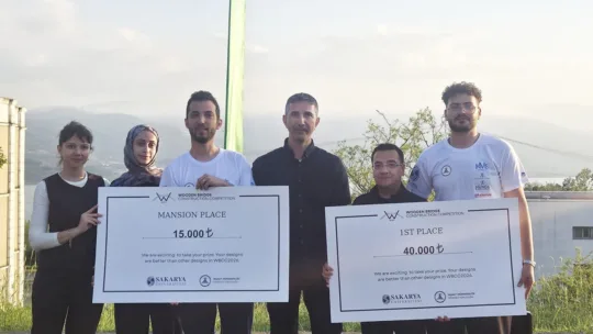 Yozgat Bozok Üniversitesi'nden Bio Helix Takımı, katıldığı Wooden Bridge Construction