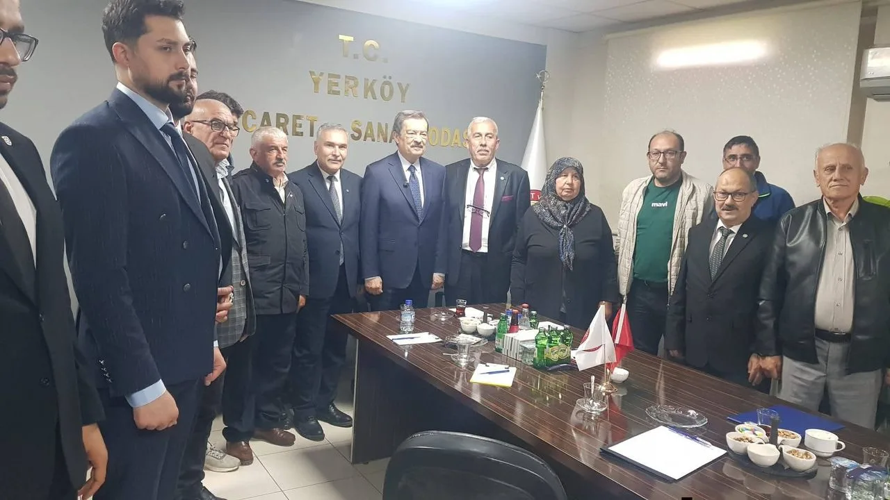 İYİ Parti Yozgat Milletvekili Lütfullah Kayalar, Yerköy ilçesinde Ticaret ve