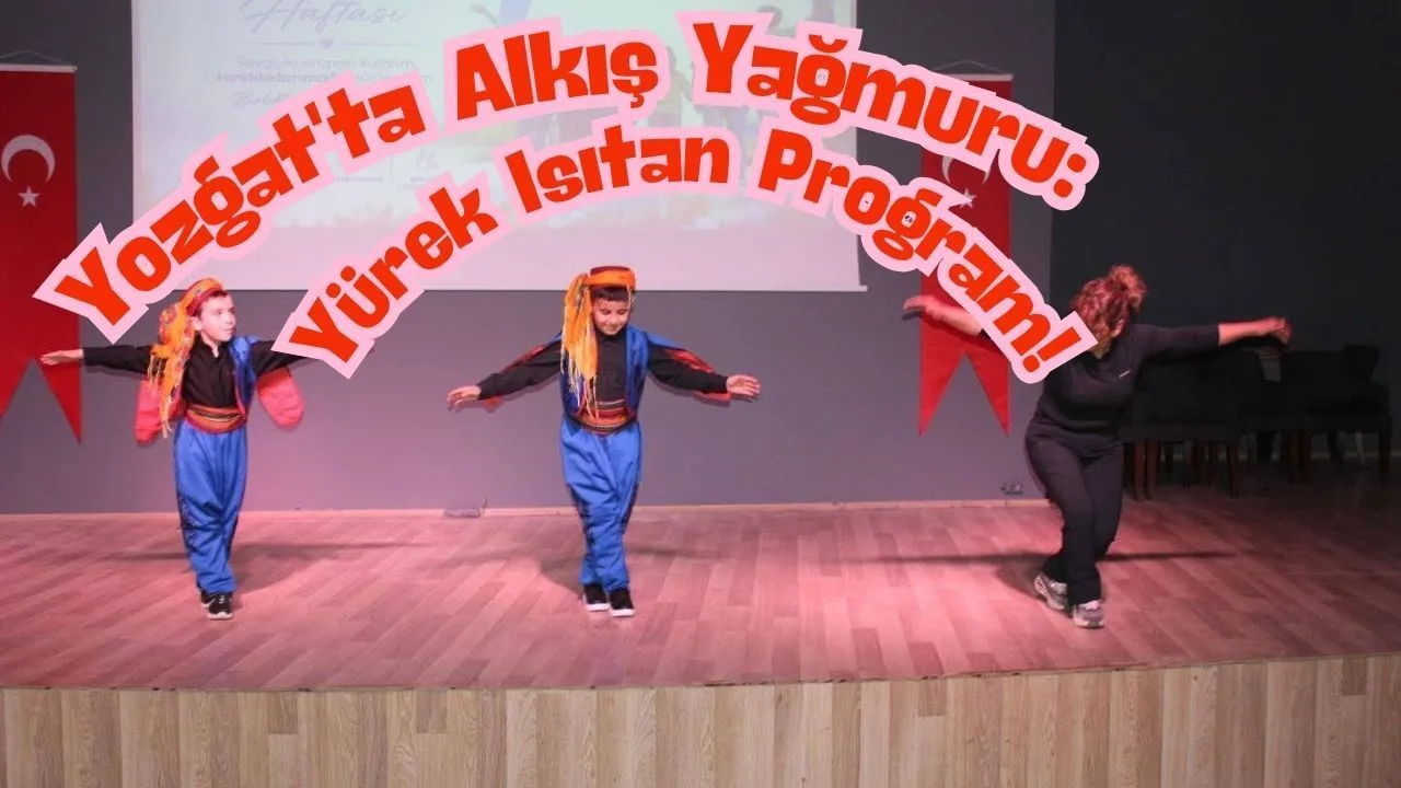 Yozgat'ın Sarıkaya ilçesinde Engelliler Haftası dolayısıyla düzenlenen etkinlikte, özel öğrencilerin