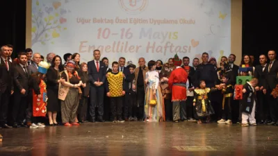 Yozgat'ta 10-16 Mayıs Engelliler Haftası dolayısıyla düzenlenen etkinlikte özel bireylerin