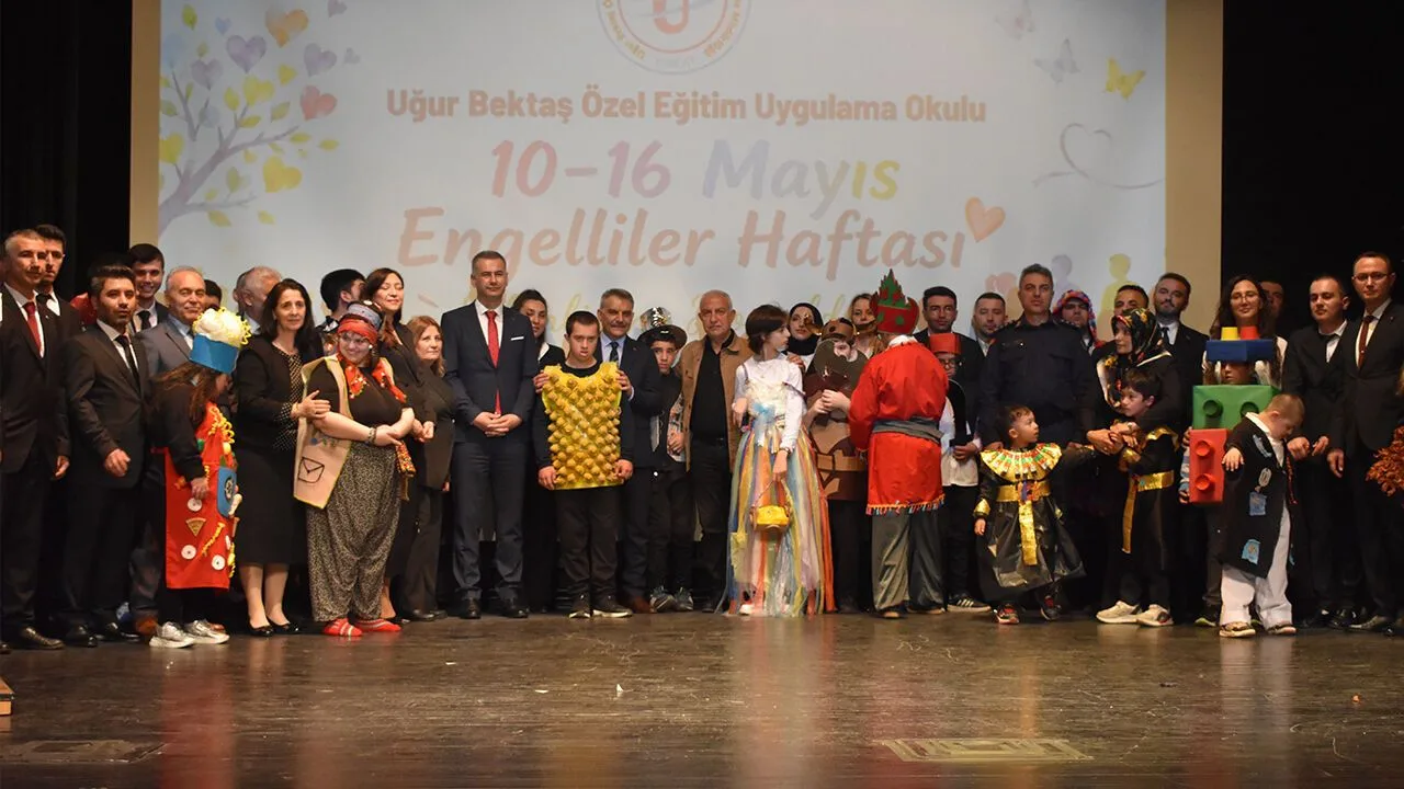 Yozgat'ta 10-16 Mayıs Engelliler Haftası dolayısıyla düzenlenen etkinlikte özel bireylerin