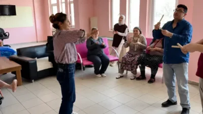 Yozgat Aile ve Sosyal Hizmetler İl Müdürlüğü bünyesindeki merkezde ritim