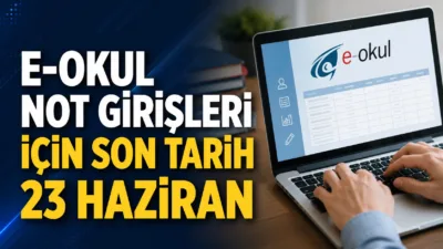 Milli Eğitim Bakanlığına bağlı öğretmenler, e-Okul sistemi üzerinden not ve