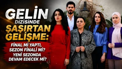 Gelin dizisi, 2 Haziran'da yayınlanan 463. bölümüyle sezon finali yaptı.