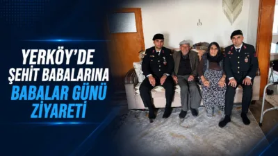 Yerköy Aile ve Sosyal Hizmetler İlçe Müdürlüğü, Babalar Günü dolayısıyla