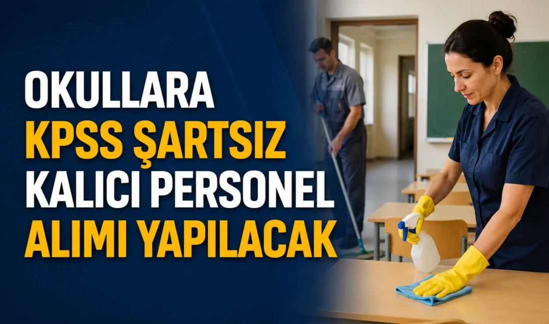 Milli Eğitim Bakanlığı, okulların temizlik ve güvenlik sorunlarını çözmek amacıyla