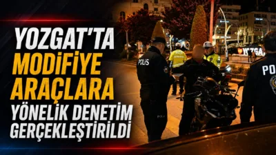 Yozgat'ta polis ekipleri, Saat Kulesi ve Cumhuriyet Meydanı çevresinde modifiye