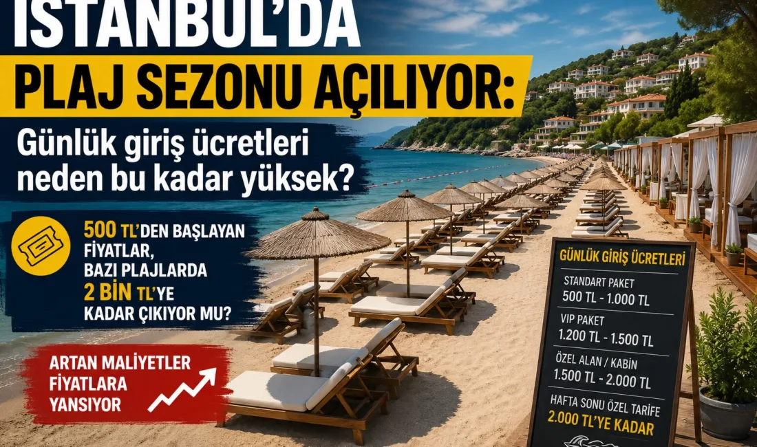 İstanbul'da yaz sezonunun açılmasıyla birlikte plajların giriş ücretleri belirginleşti. Caddebostan,